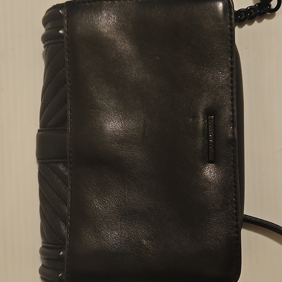 REBECCA MINKOFFChevron Quilted Small‎ Turn Lock LoveCrossbody Bag - Picture 5 of 12